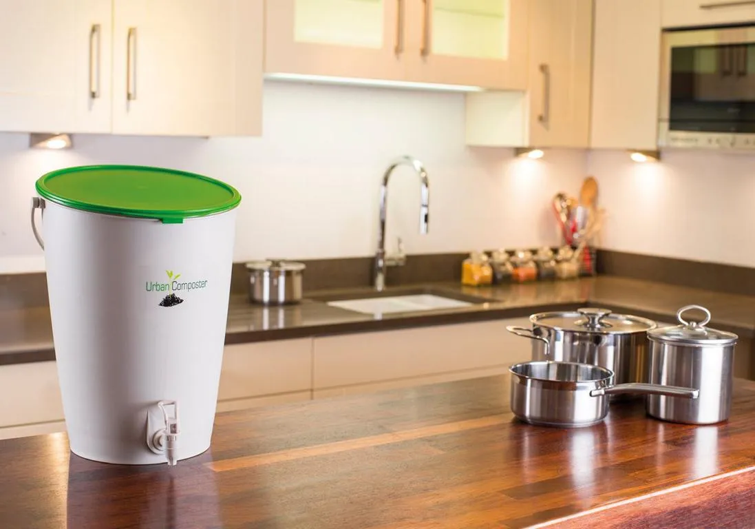 Kit Urban Komposter 15 L mit, Deckel, gr
