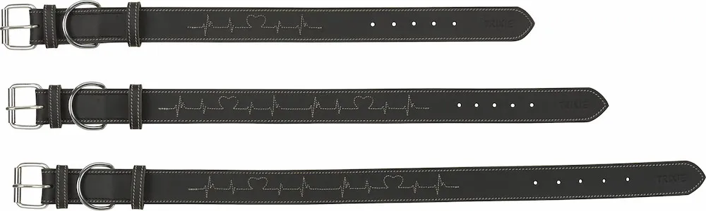 Rustic Fettleder-Halsb Heartbe