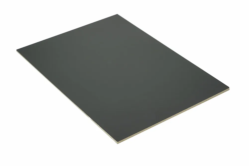 D&uuml;nn-MDF Schwarz 3mm