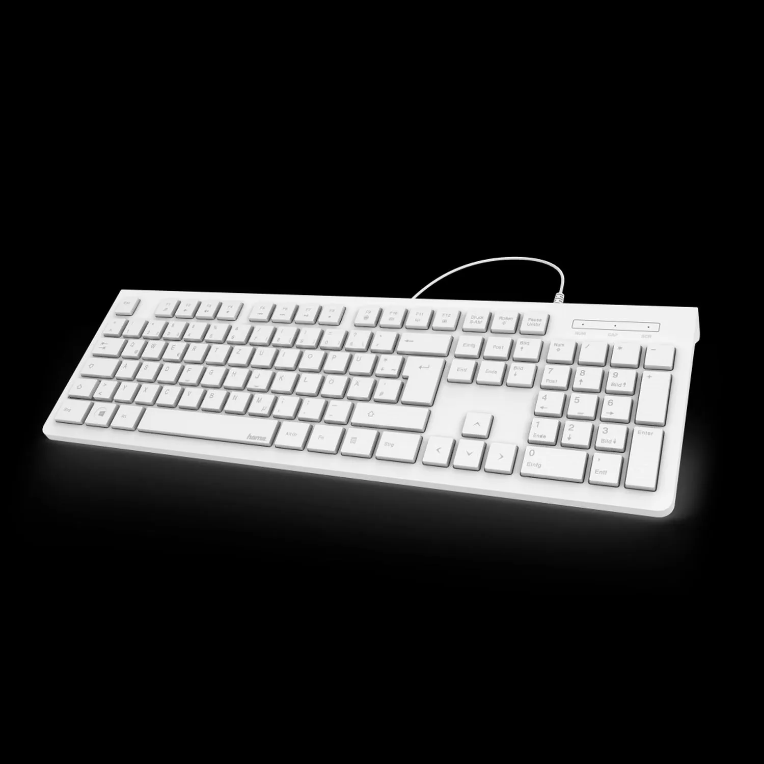 Basic-Tastatur KC-200 wei&szlig;