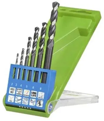 HI-NOX HSS-Spiralbohrer-Satz