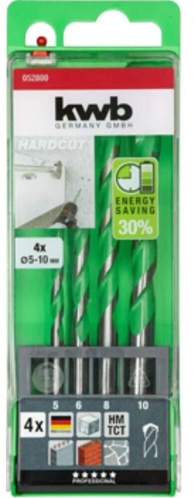 HARDCUT HM-Granitbohrer-Satz