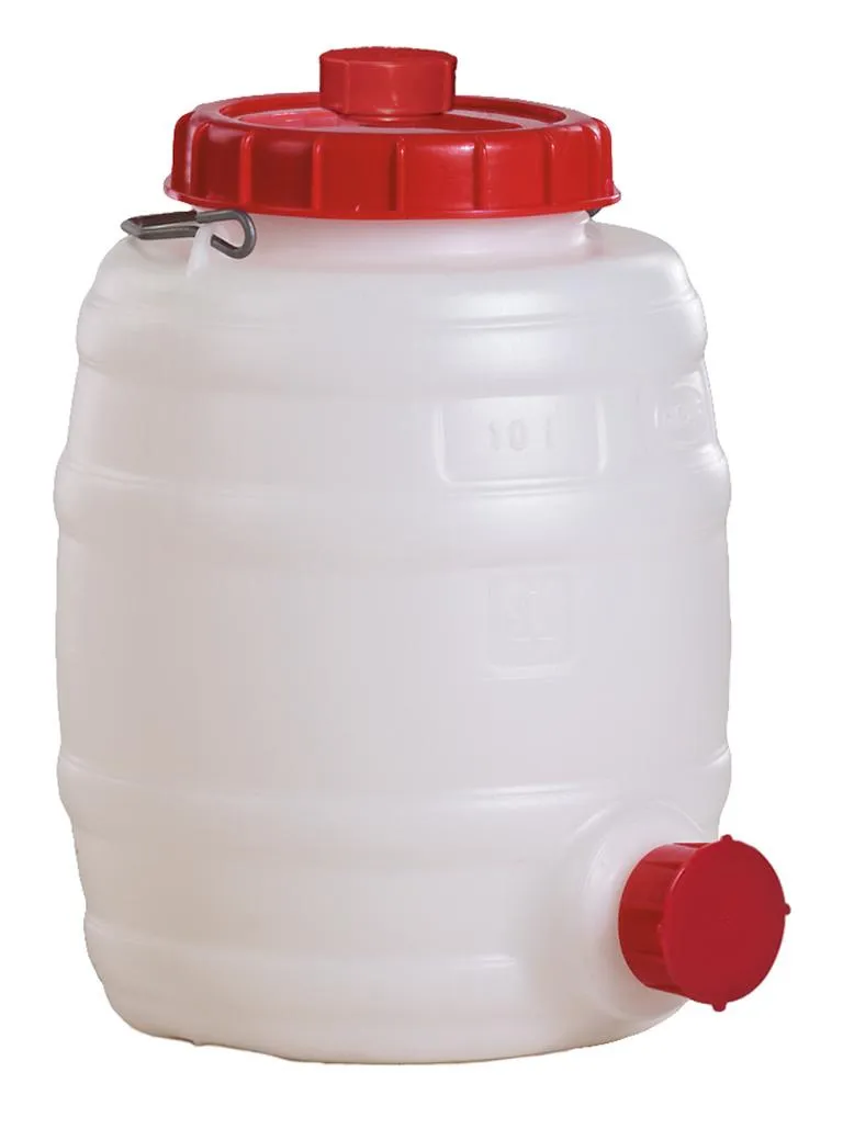 Universalfass rund, aus PE 50 Liter