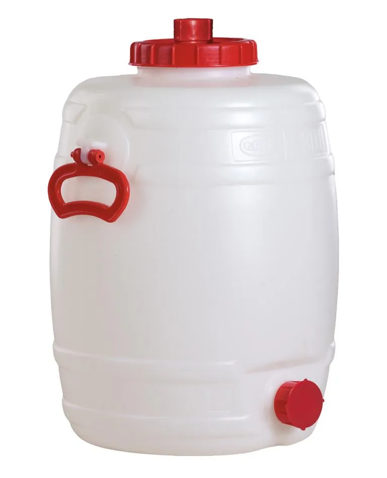 Universalfass rund, aus PE 50 Liter