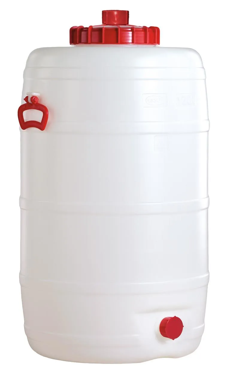 Universalfass rund, aus PE 50 Liter