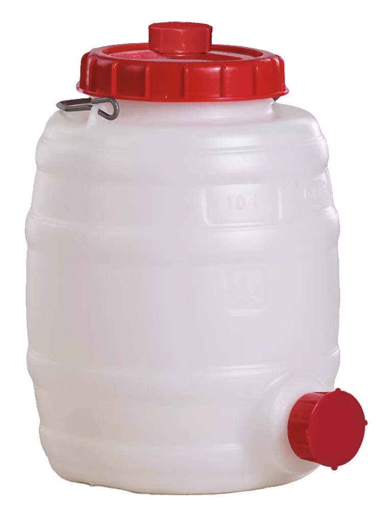 Universalfass rund, aus PE 50 Liter