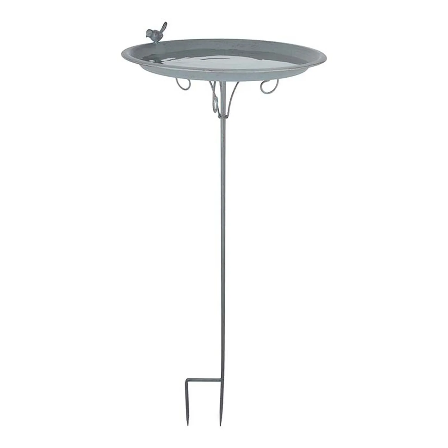 Grey Metal Vogeltr&auml;nke auf