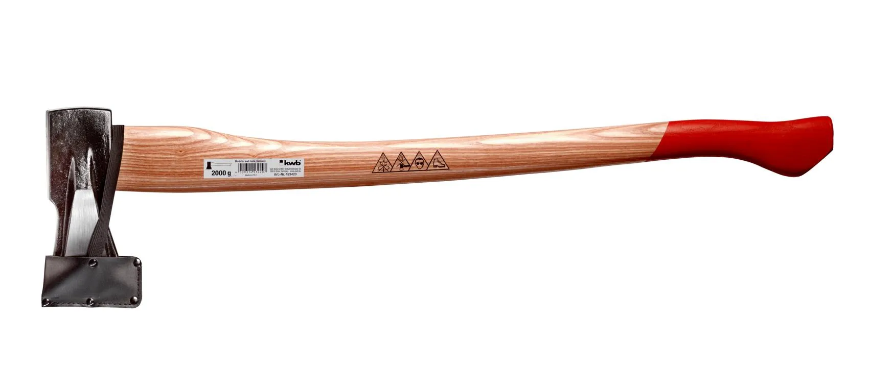 Holzspaltaxt 2kg Eschestiel