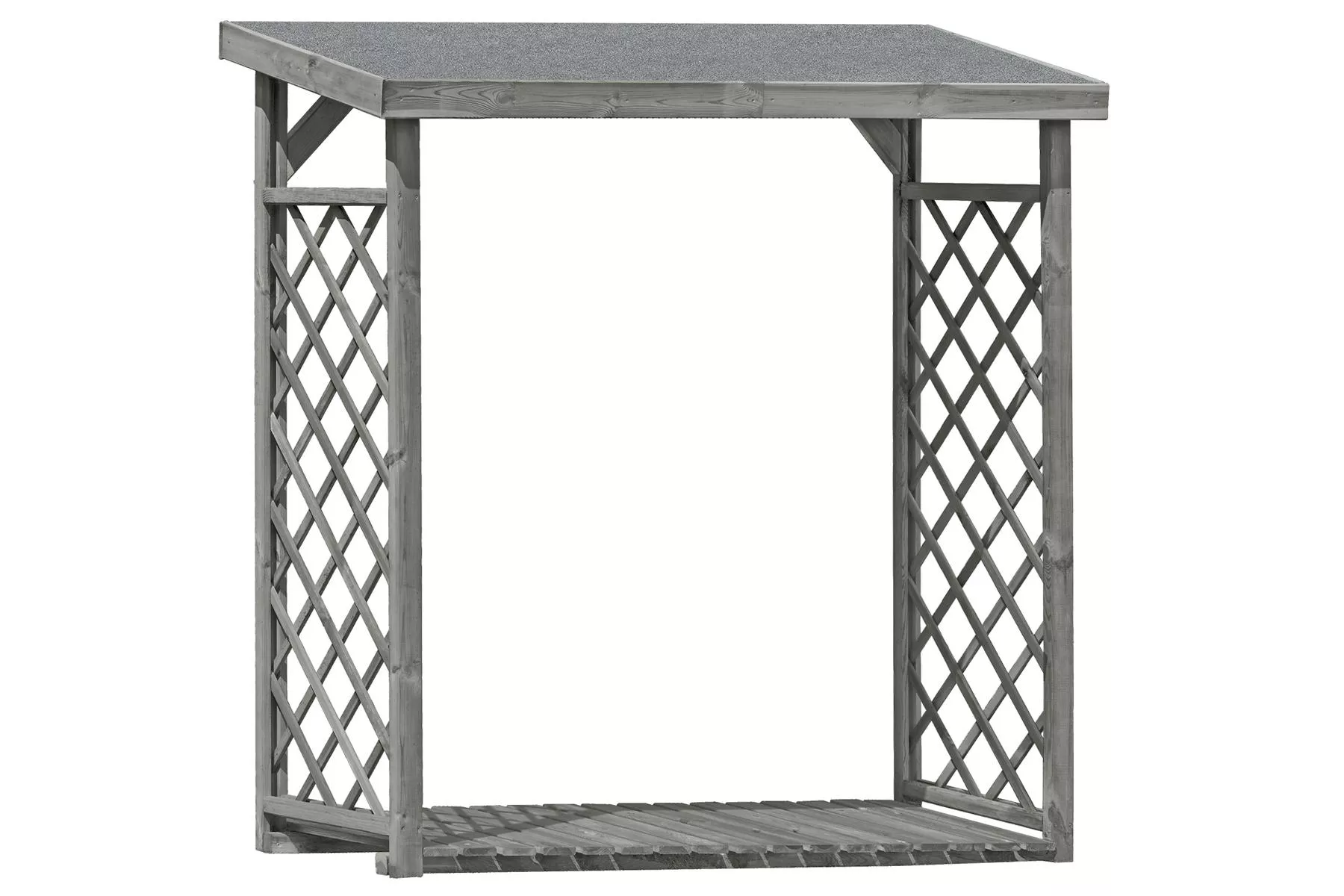 Kaminholzregal GRAU Zundo L