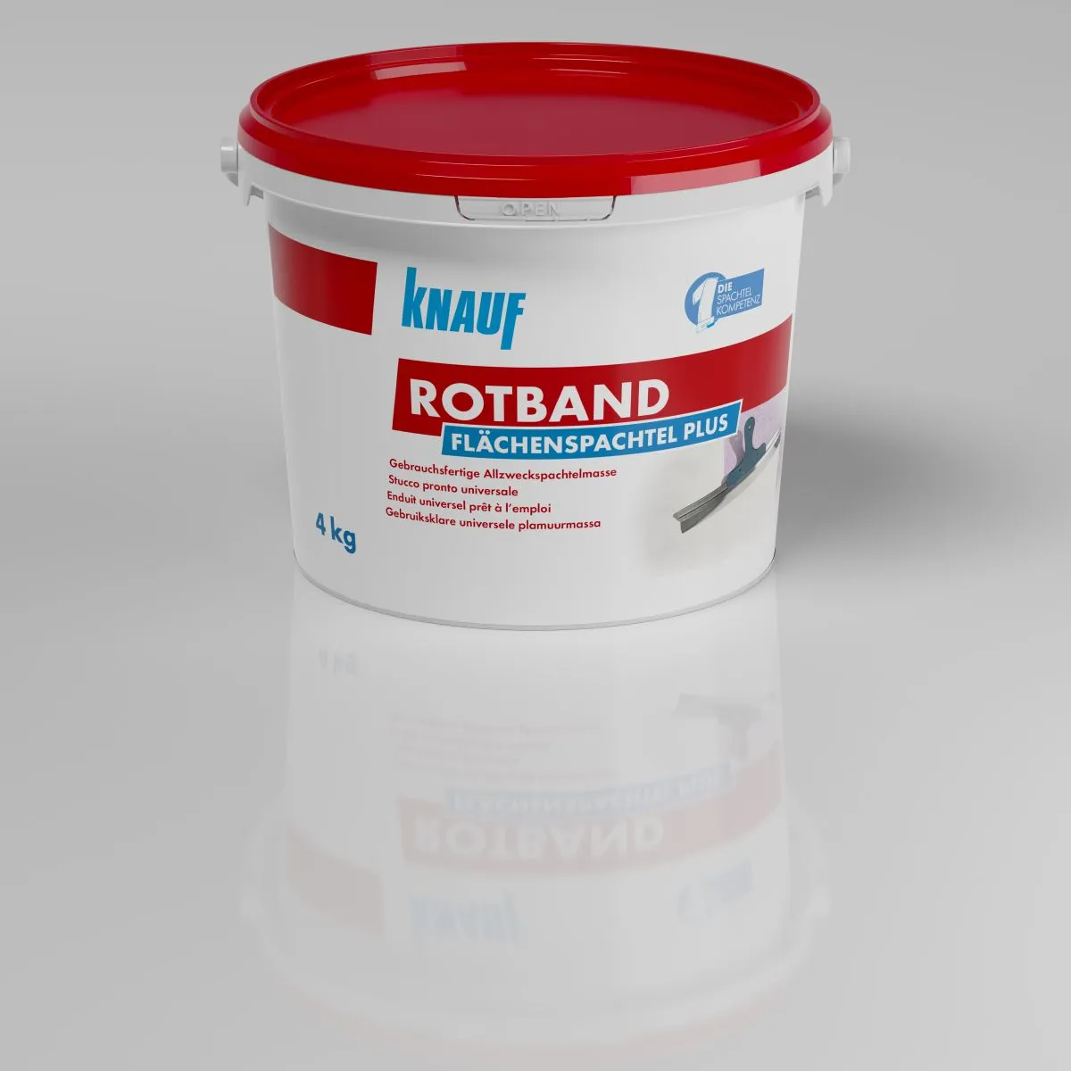 Rotband Fl&auml;chenspachtel