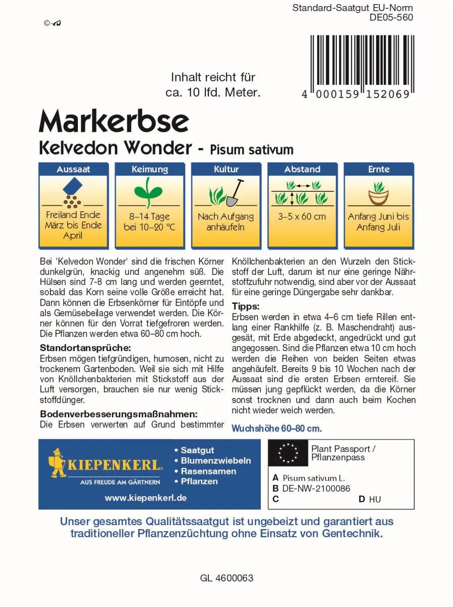 Markerbse Kelve