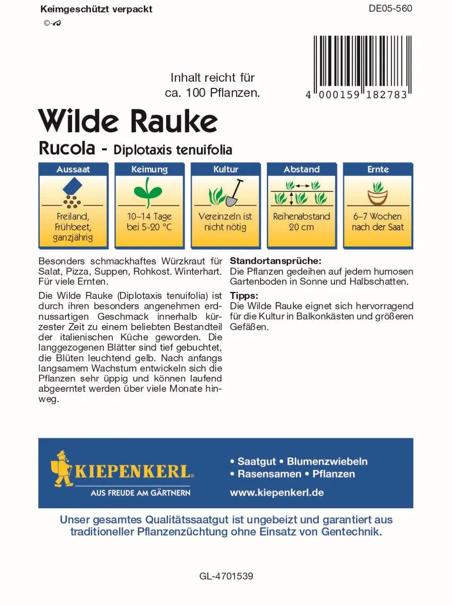 Rucula Wilde Ra