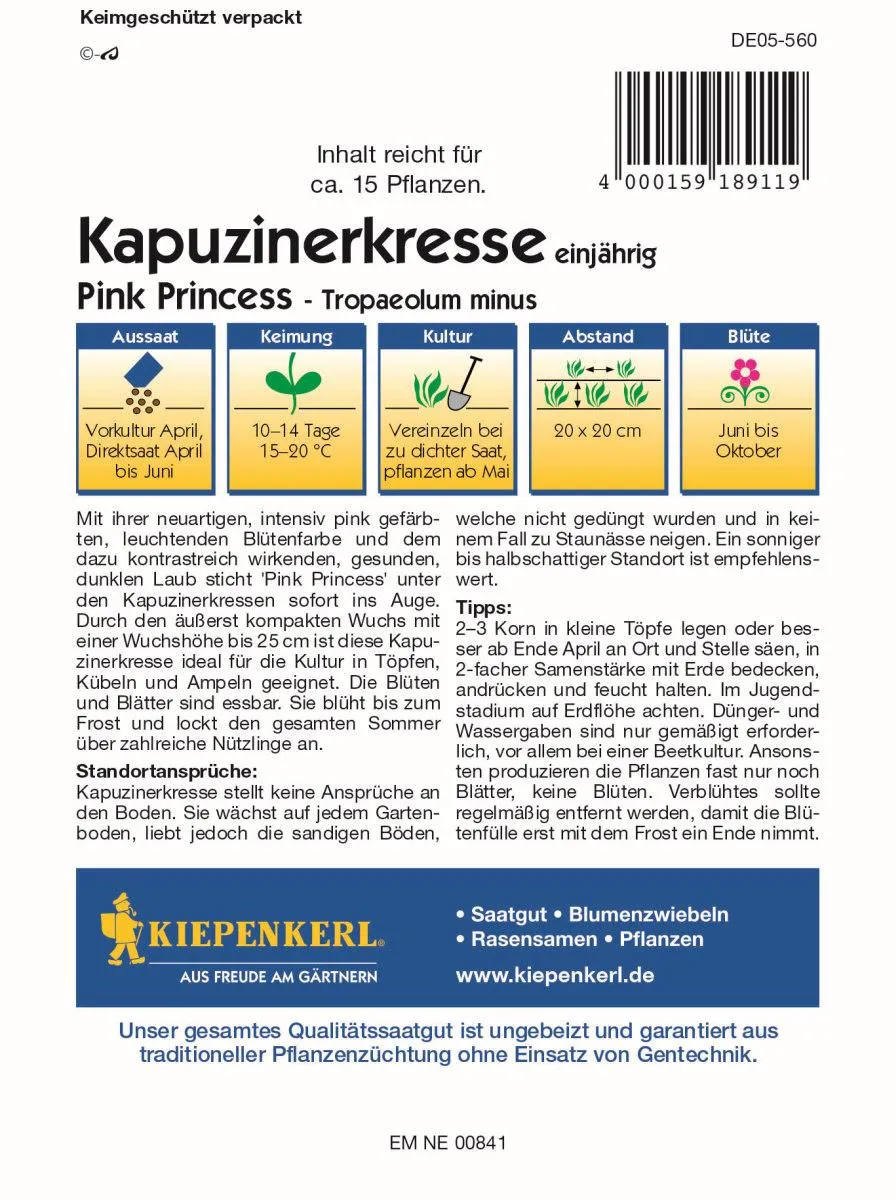 Kapuzinerkresse