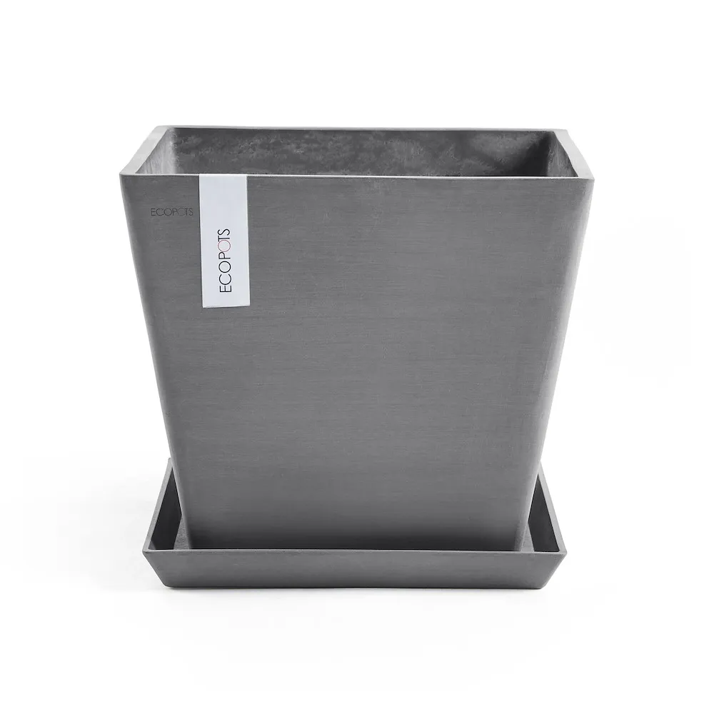 Ecopots Rotterdam grau