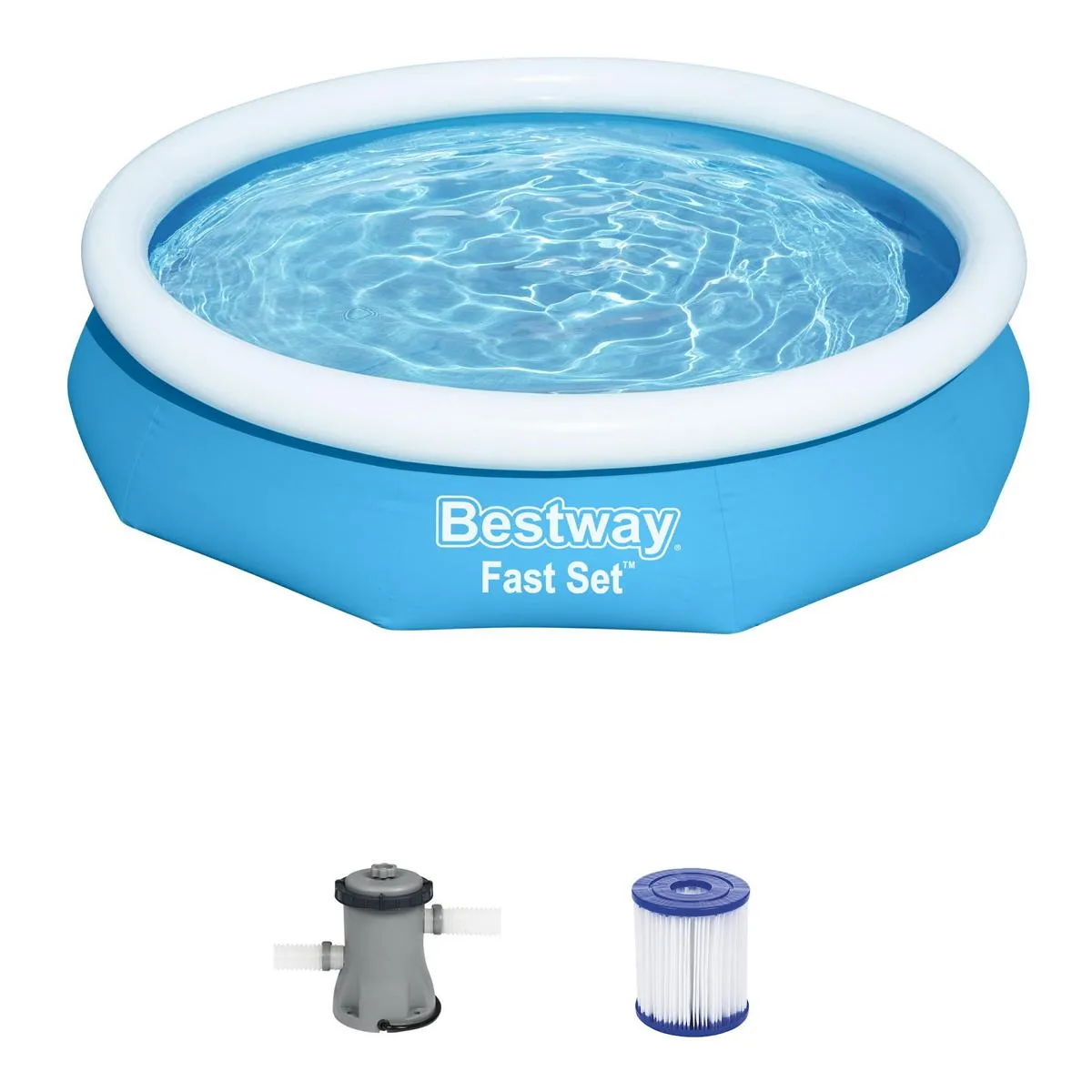 Aufstellpool-Set mit Pumpe