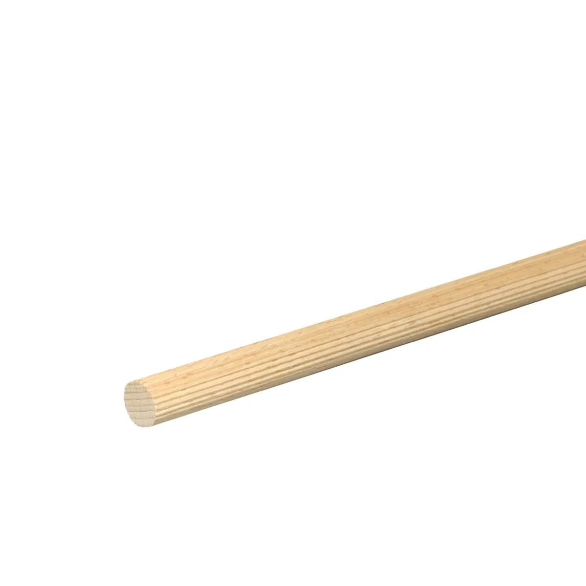 Buche, Rundstab gerillt