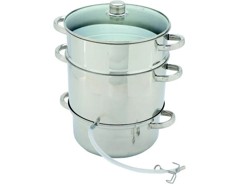 Dampfentsafter mit Glasdeckel