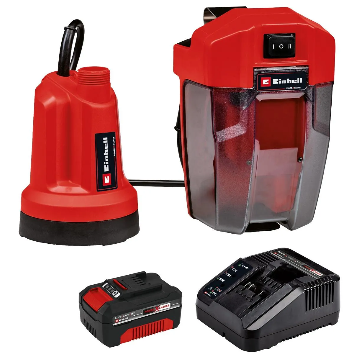 Akku-Klarwasserpumpe