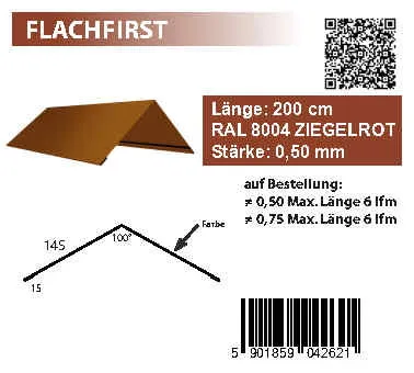 Einfacher First 145x145 mm