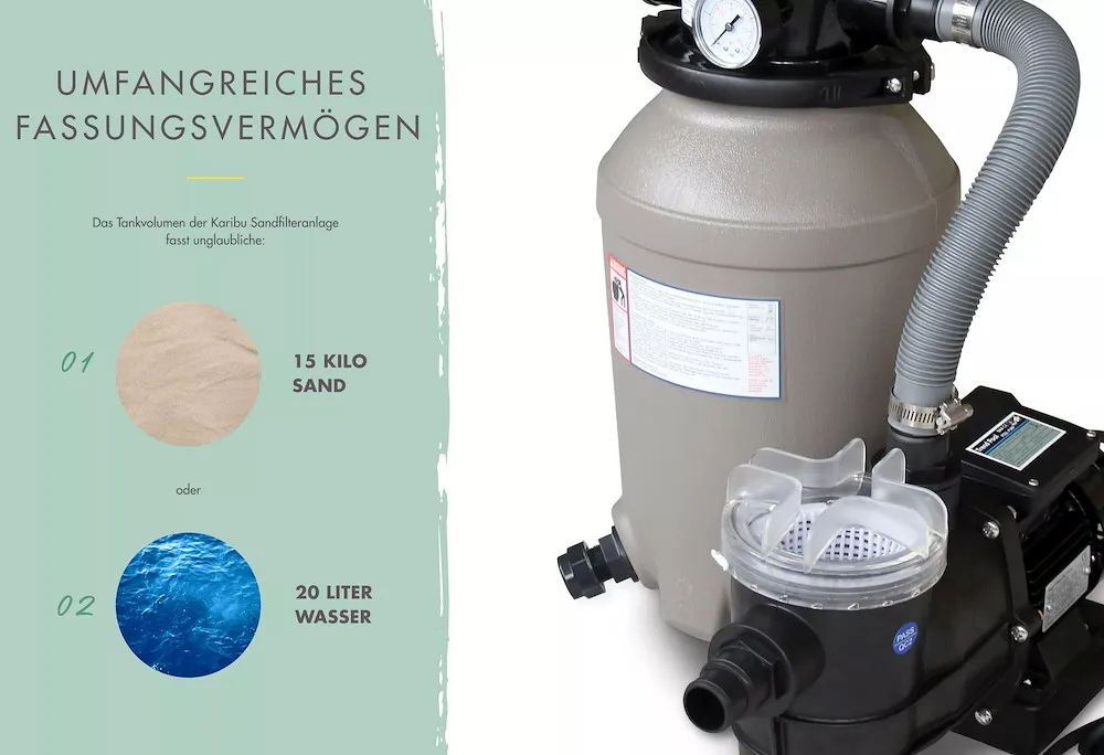 Sandfilteranlage klein