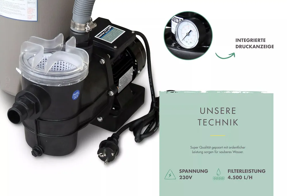 Sandfilteranlage klein