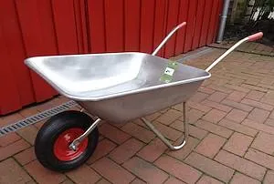 Gartenschubkarre verzinkt 80 L