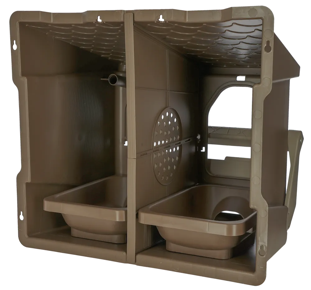 Doppellegenest aus recyceltem