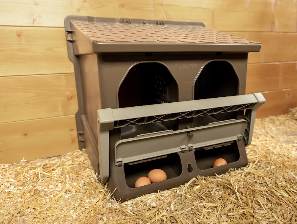 Doppellegenest aus recyceltem