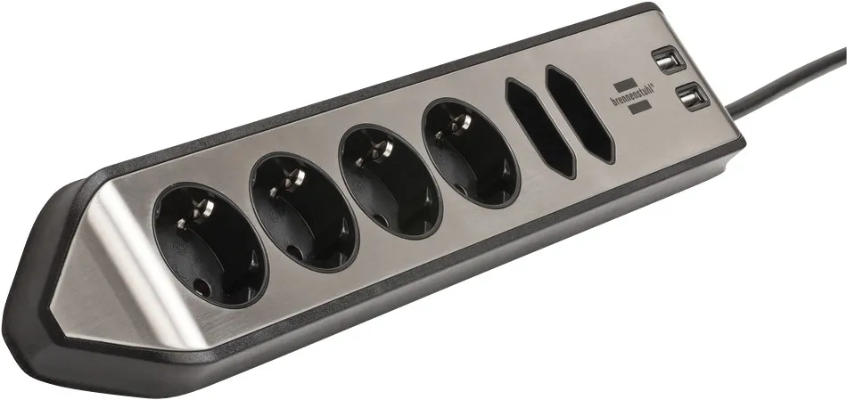 Eck-Stedo-Leiste 6f. sw/silber