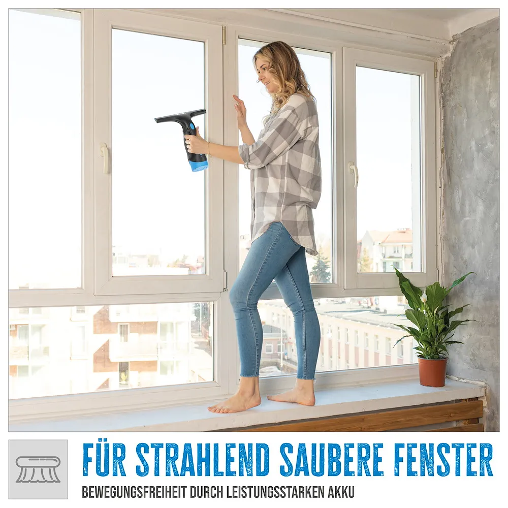 Akku-Fenstersauger