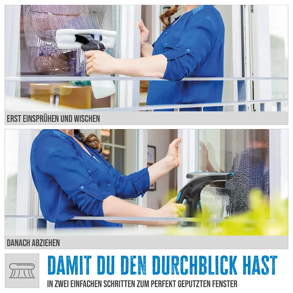 Akku-Fenstersauger
