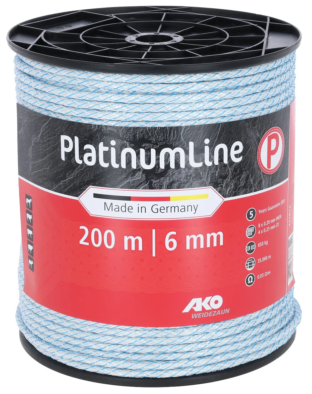 PlatinumLine Seil wei&szlig;/blau