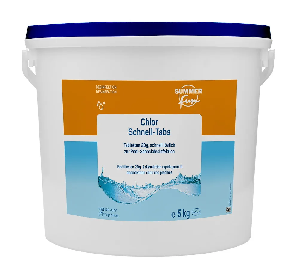 Chlor Schnell-Tabs 5 kg