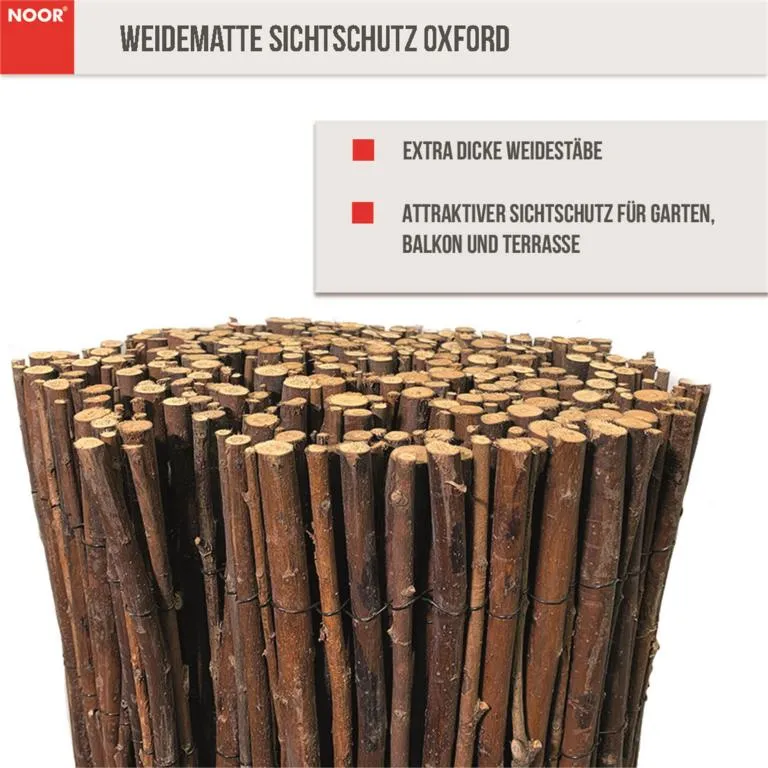 Weidenmatte Oxford 2 x 3m