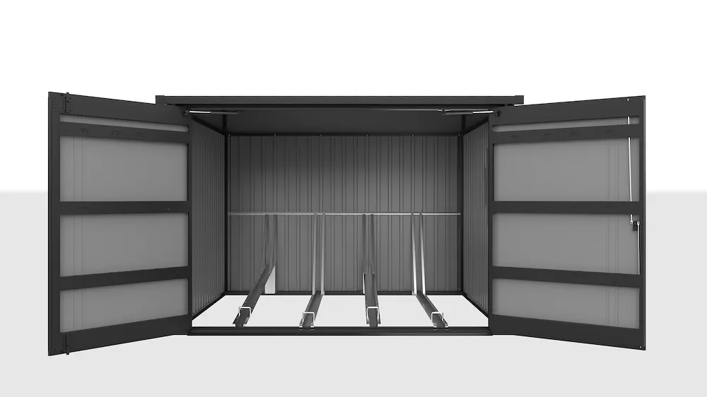 Premium Fahrradgarage 5 qm