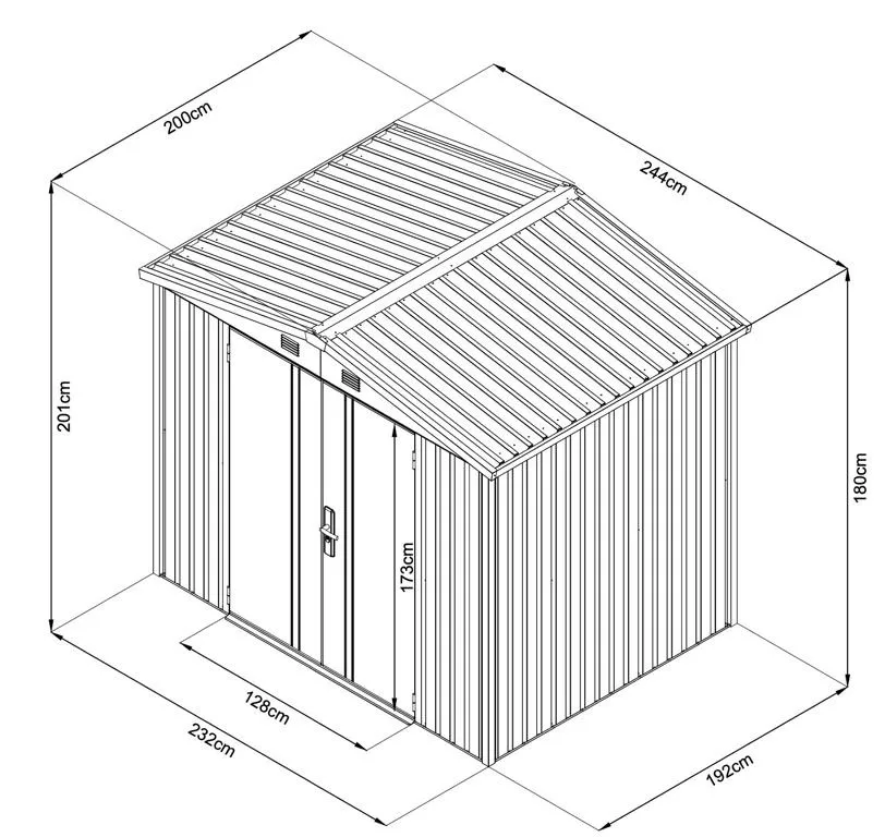 Premium Gartenger&auml;tehaus 4,9qm