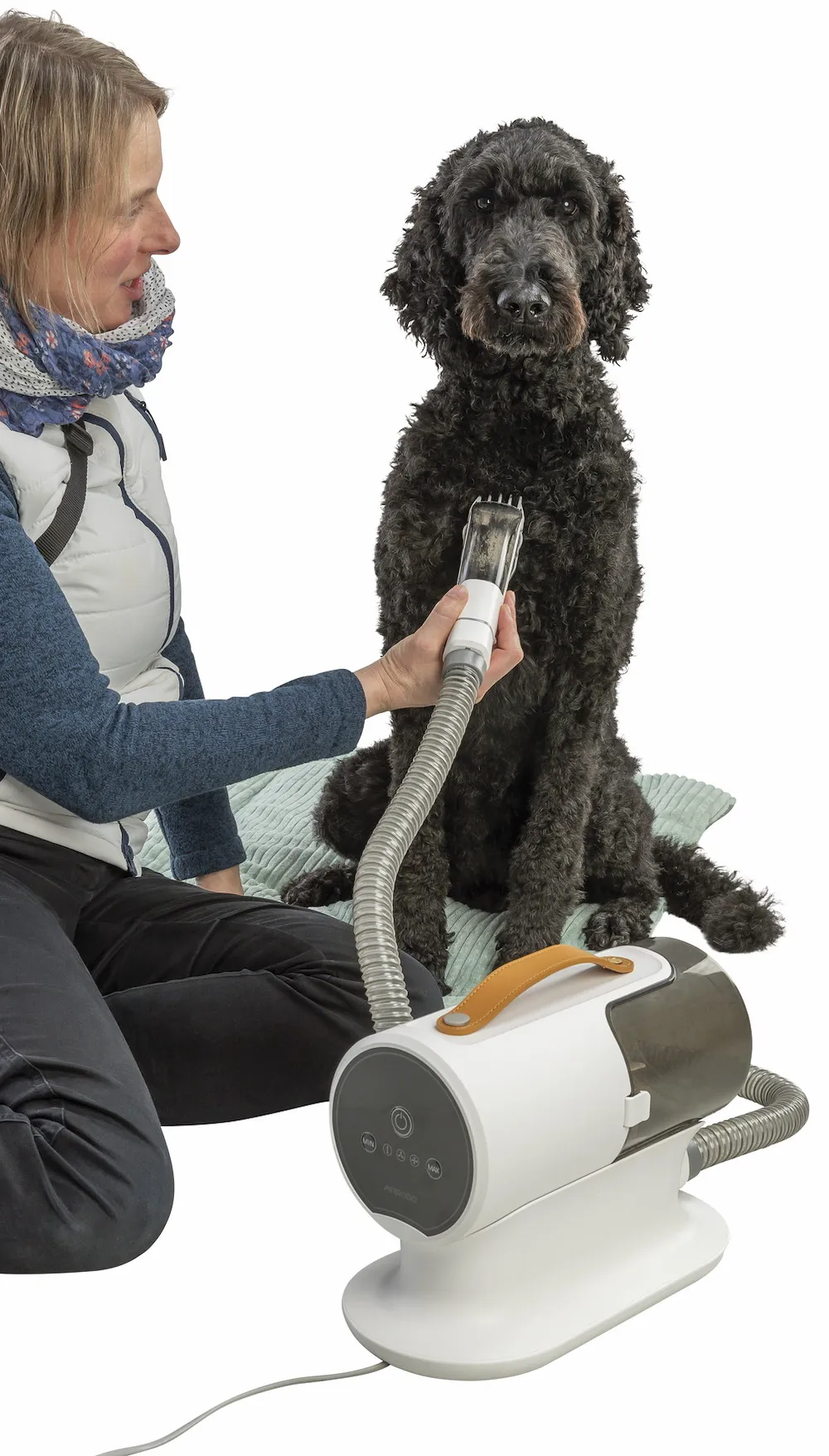 Schermaschinenset mit Fells.