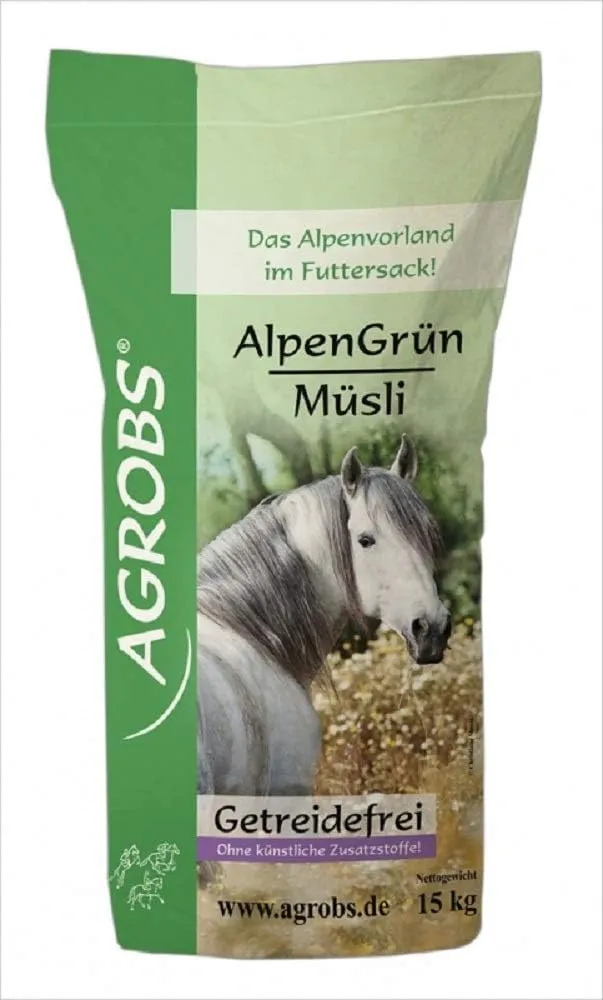 Agrobs Alpengr&uuml;n M&uuml;sli 15 KG