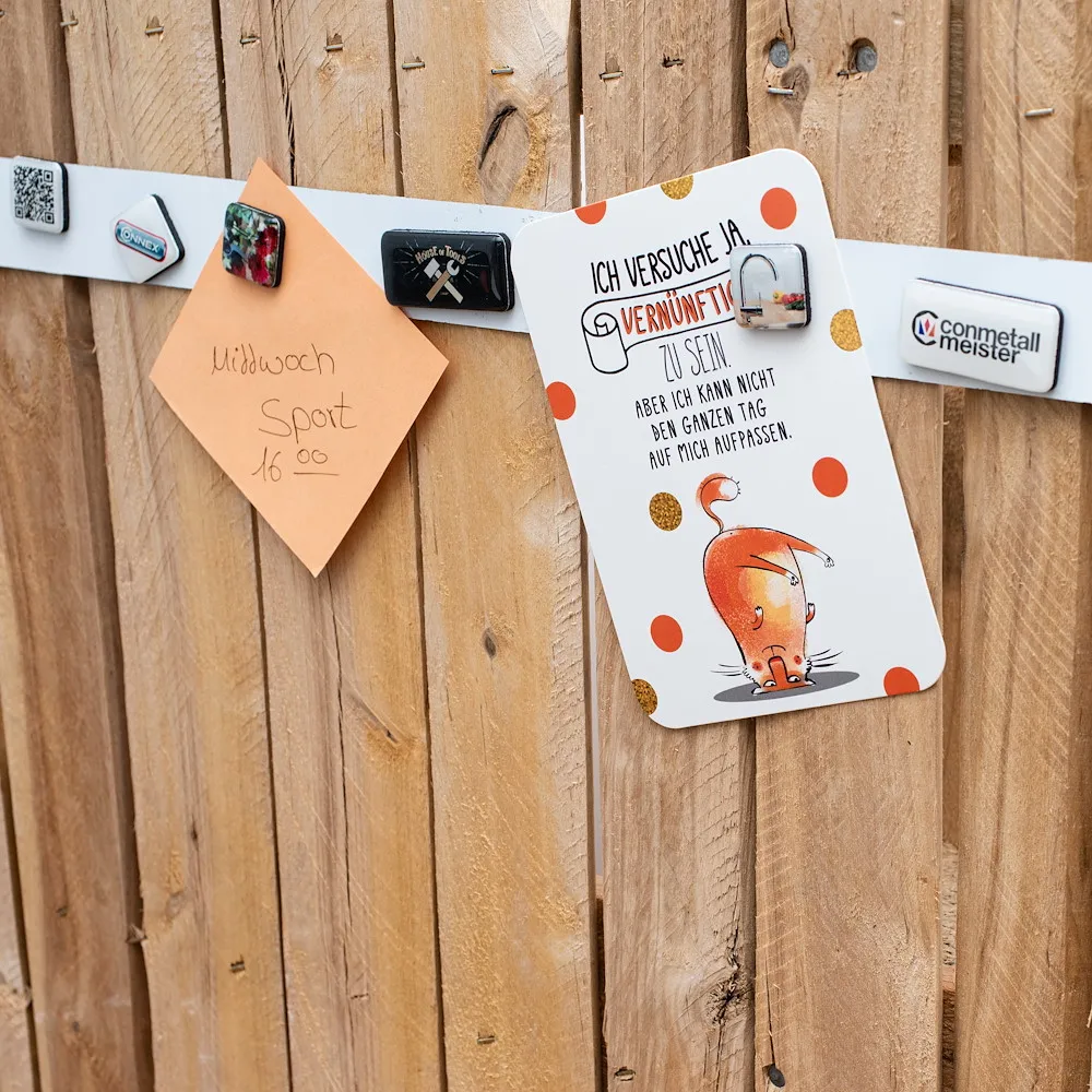 Metallband f. Magnete