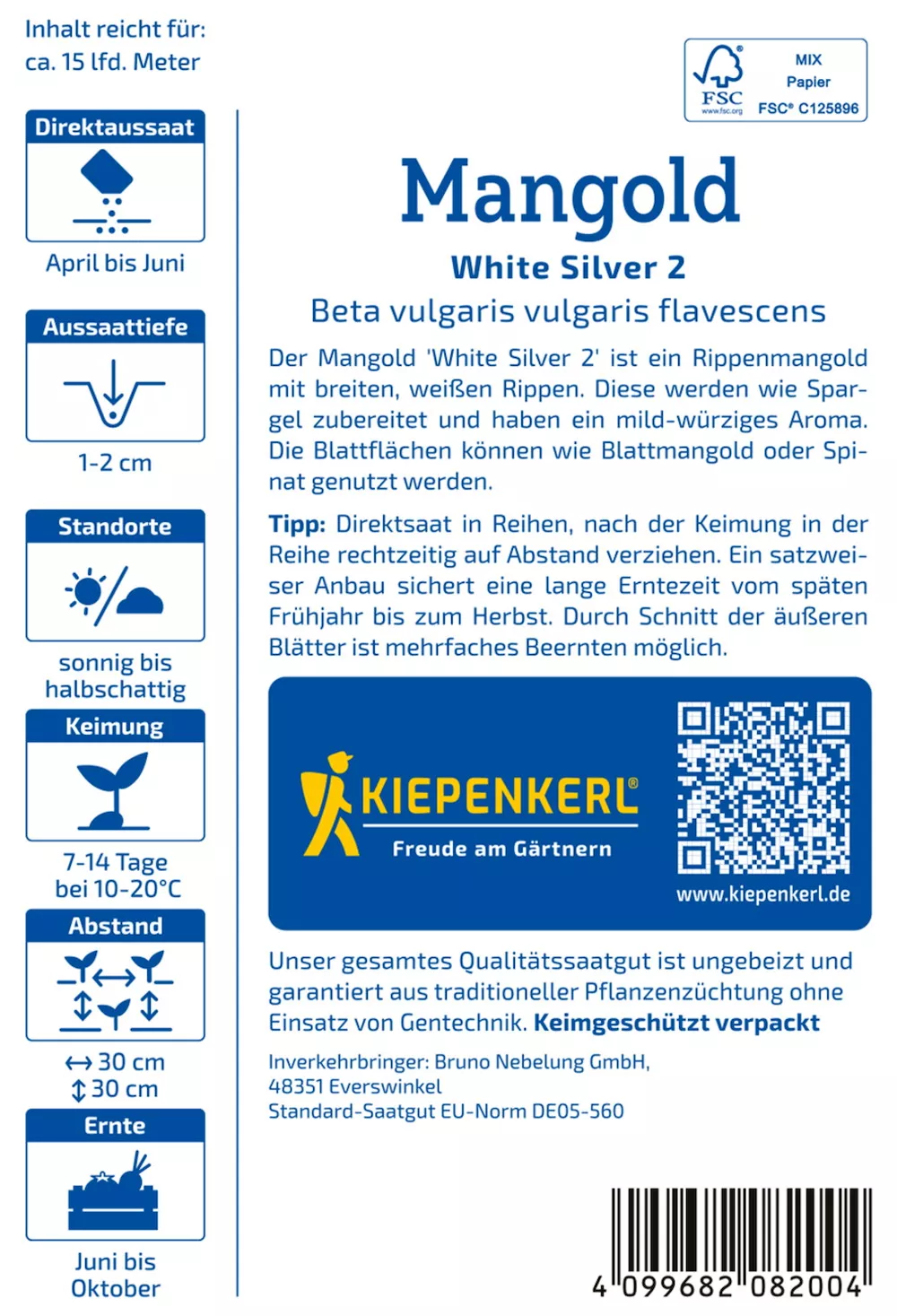 Mangold White Silver 2