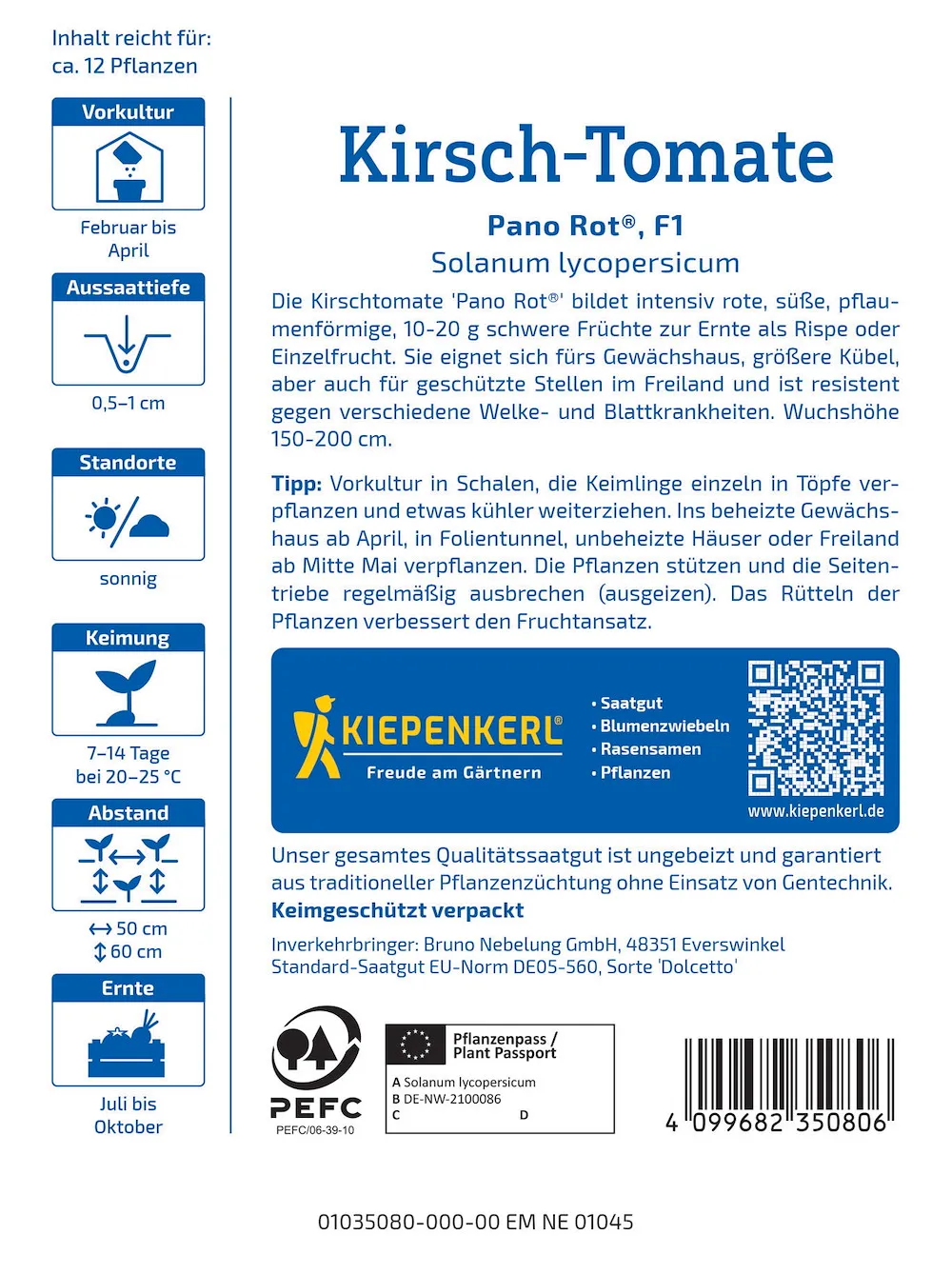 Kirsch-Tomate Pano Rot&reg; F1,