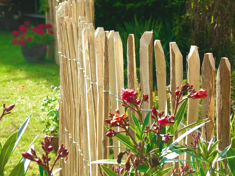 Naturzaun Haselnu&szlig;