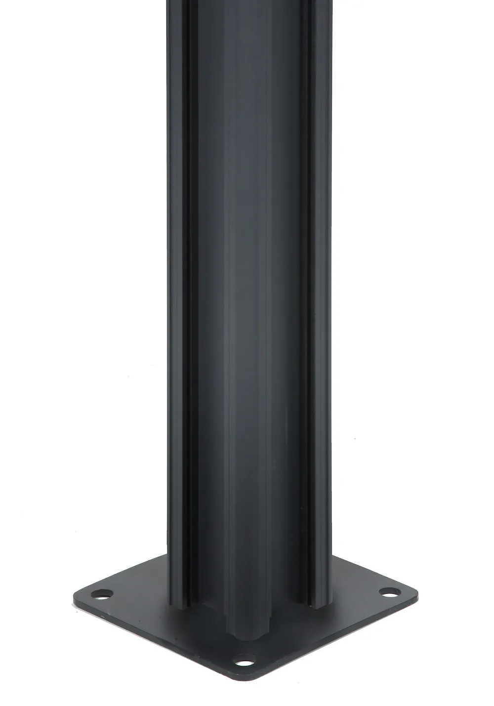 Alu-Pfosten f. Bohlenzaun