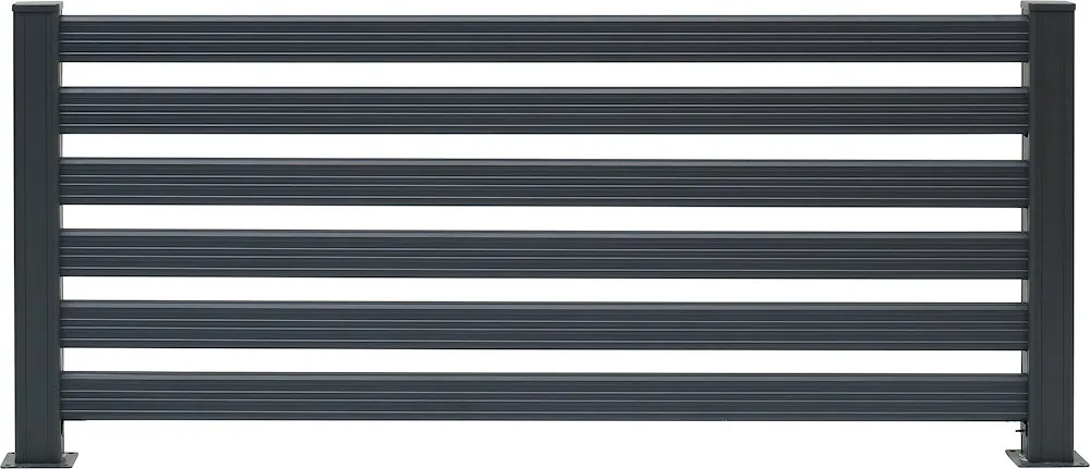 Bodenplatte f. Bohlenzaun