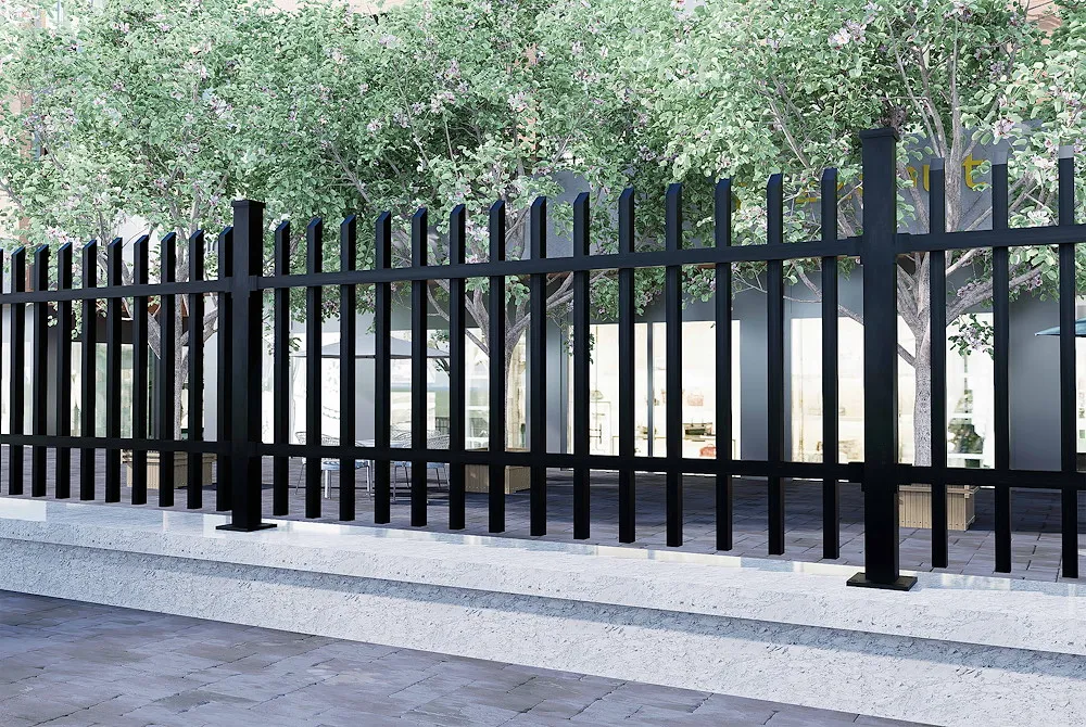 Zaunmatte Porto anthrazit