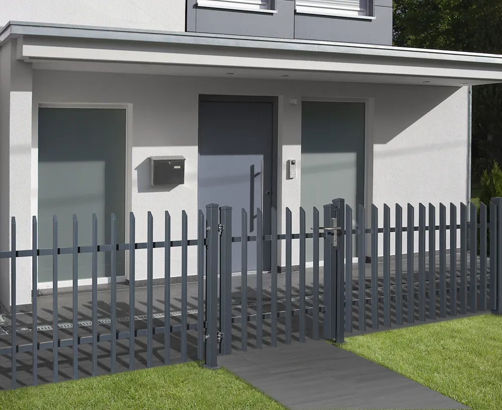 Zaunmatte Porto anthrazit