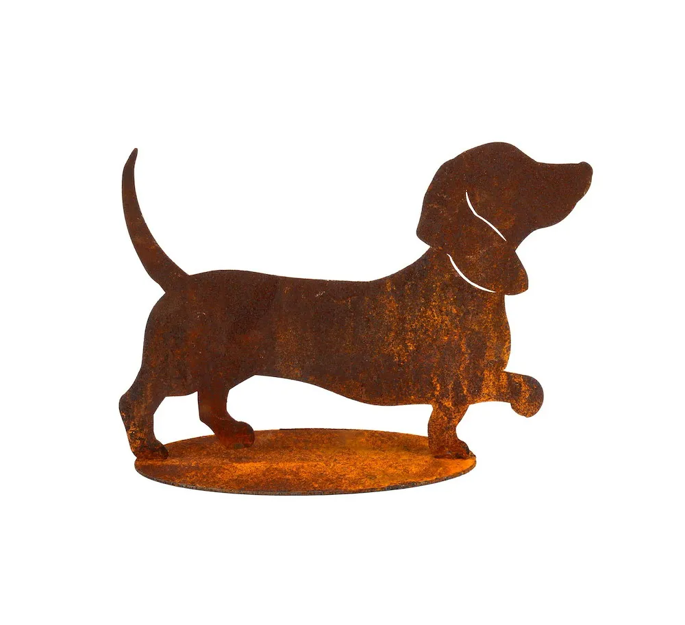 Rost Dackel Ludwig 8x11,5cm