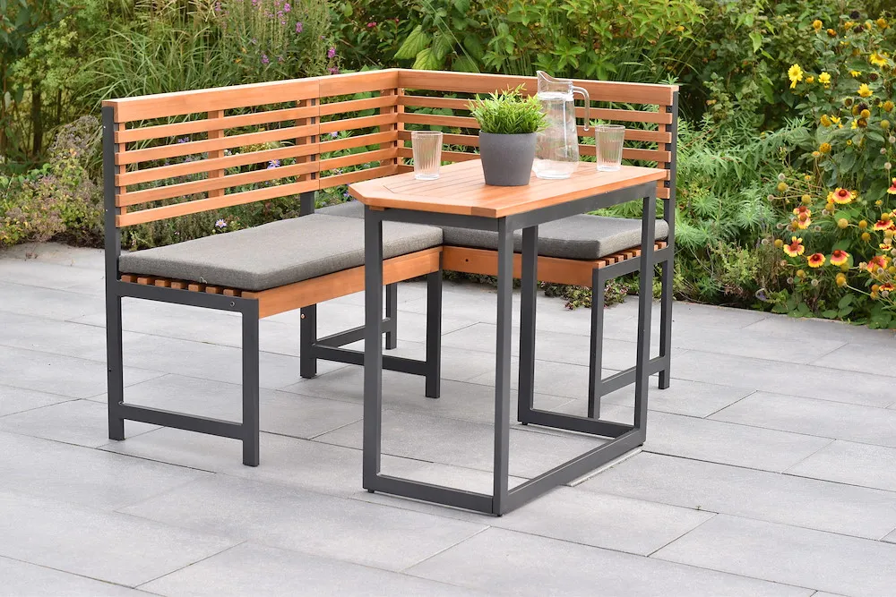 Eckbank Set, Eckbank, mit