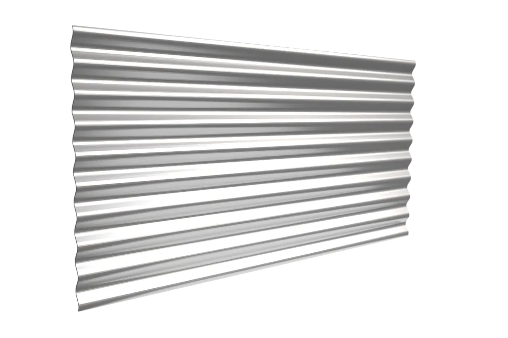 Wellblech Wandverkleidung