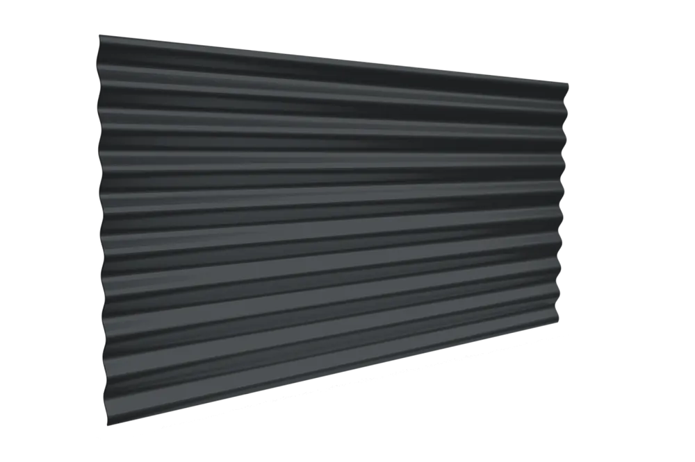 Wellblech Wandverkleidung